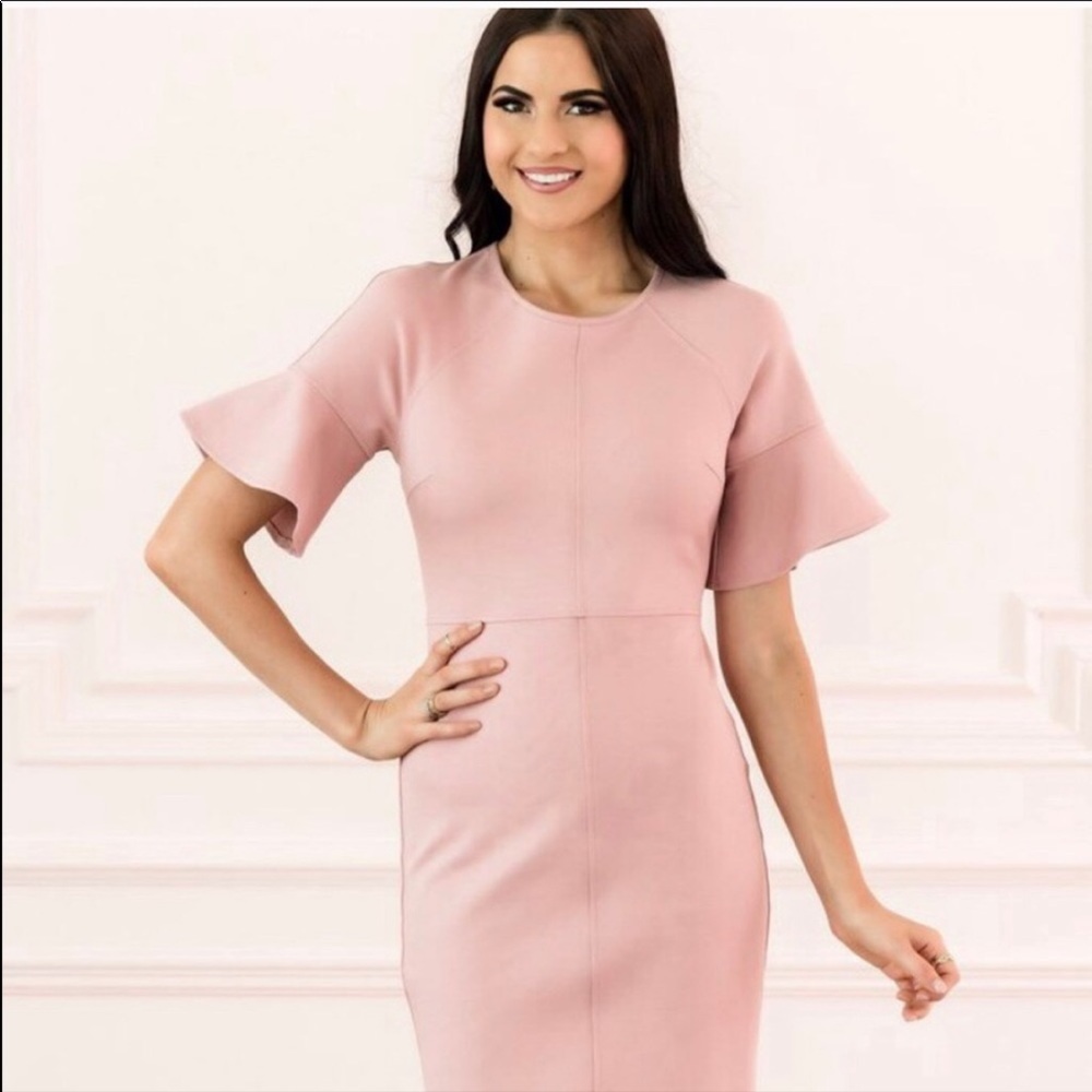 Rachel Parcell Mauve Monaco Dress